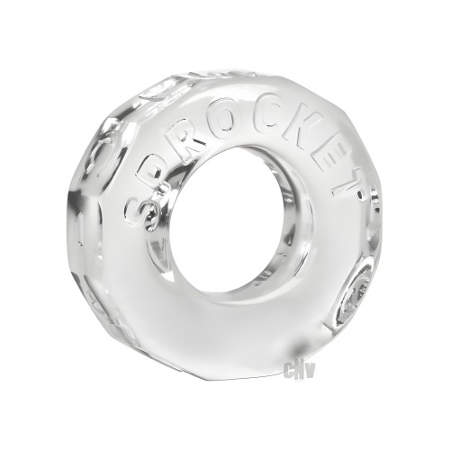 Oxballs Atomic Jock Sprocket Cockring - Clear