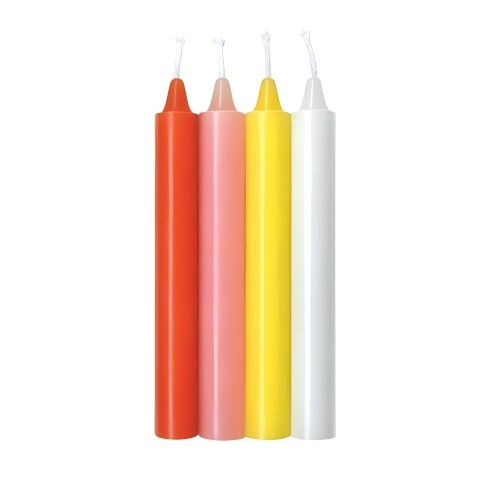 Warm Drip Candles 4pk