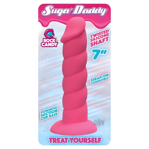 Suga-Daddy 7in Pink - Realistic Dildo