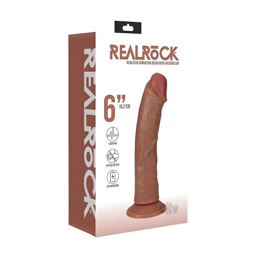 Vibrador Realrock Vibe - Dildo Vibrante de 6 Pulgadas