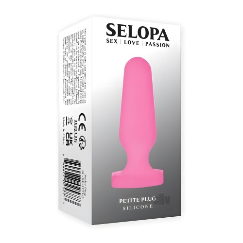 Evolved Novelties Selopa Petite Plug Pink - Comfort & Safety