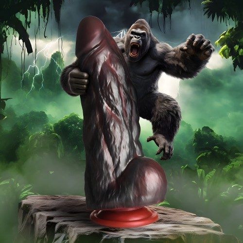 Creature Cocks King Kong Silicone Dildo - Wild Pleasure