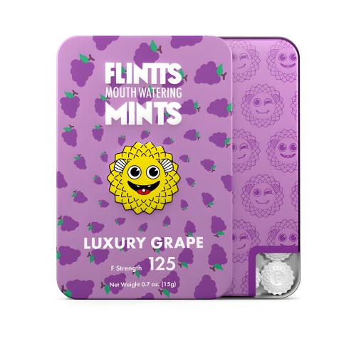 Oral Sex Products Flintts Mints Luxury Grape - F Strength 125