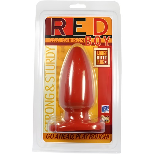 Red Boy - Gran Plug Anal Rojo