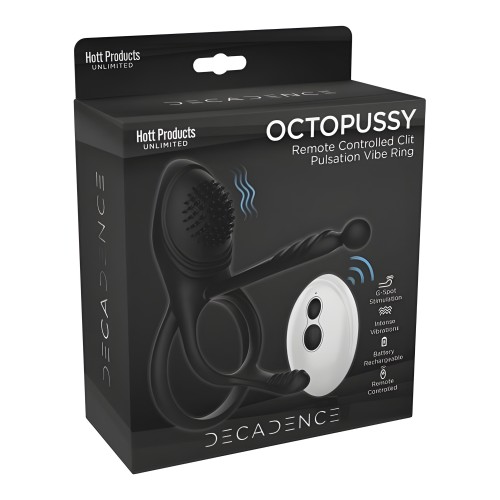 Decadence Octopussy - Vibrating Cock Ring