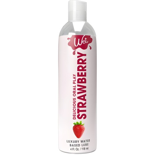 Lubricante Oral Sabor Fresa Wet