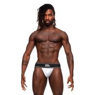 Male Power Modal Rib Jock - White - S/M
