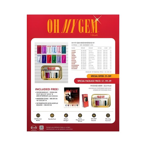 New Oh My Gem Merchandising Kit