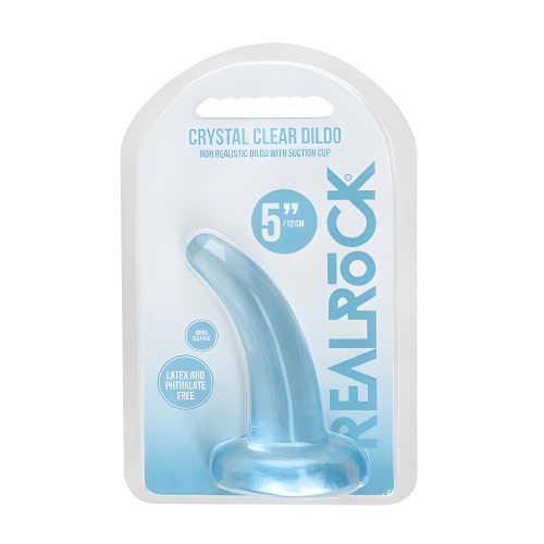 Realrock Crystal Clear Dildo Blue