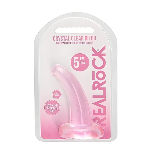 Realrock Crystal Clear Dildo Pink