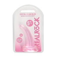 Dildo Transparente Realrock Rosa