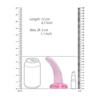 Realrock Crystal Clear Dildo Pink
