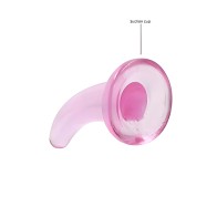 Dildo Transparente Realrock Rosa