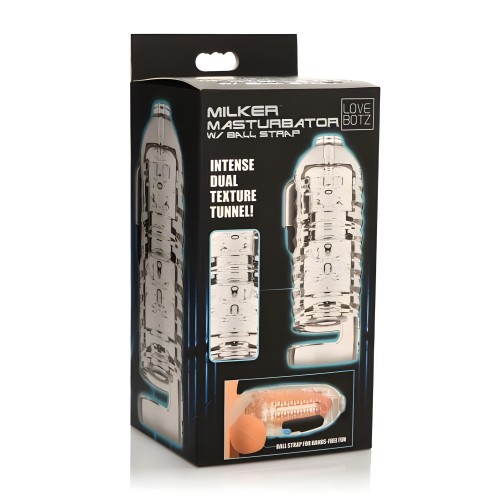 Lovebotz Milker TPE Masturbator W/strap