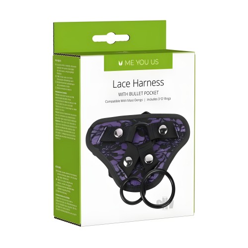 Me You Us Adjustable Harness - Purple