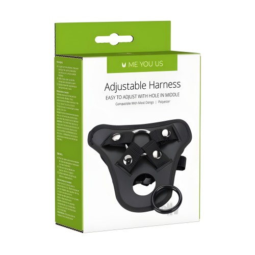 Me You Us Adjustable Harness Black