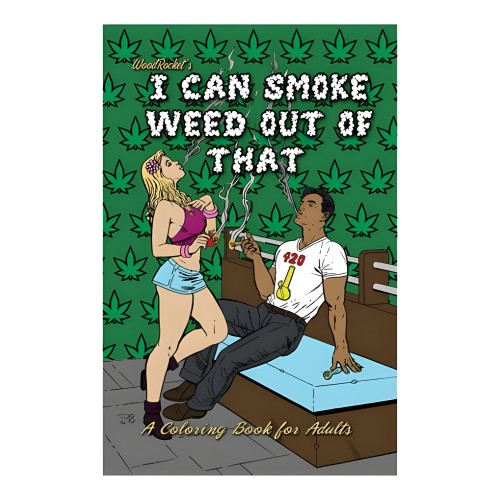 Wood Rocket Puedo Fumar Hierba Con Eso Libro para Colorear