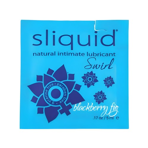 Sliquid Naturals Swirl Lubricant - Fig - 0.17oz