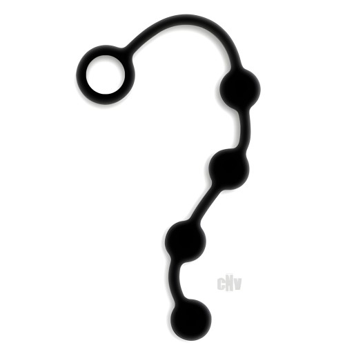 Nexus Excite Silicone Anal Beads - Black