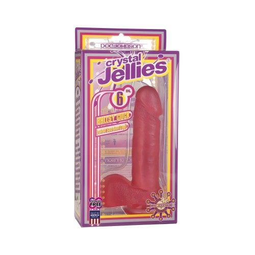 Pene Realista Crystal Jellies 7in - Con Bolas