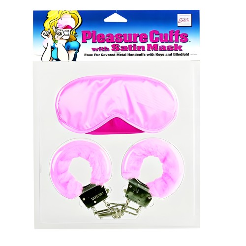 Esposas de Placer con Máscara de Satén