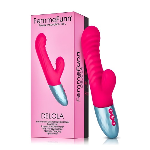Femmefunn Delola Rabbit Vibrator Pink