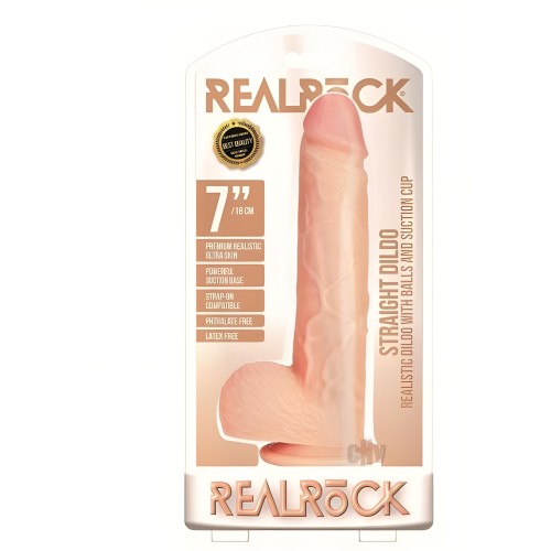 Realrock Straight W/balls 7 Vanilla