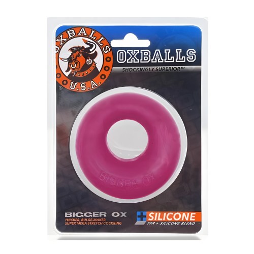 Oxballs Bigger Ox Thick Cockring Silicona Tpr Rosa Brillante