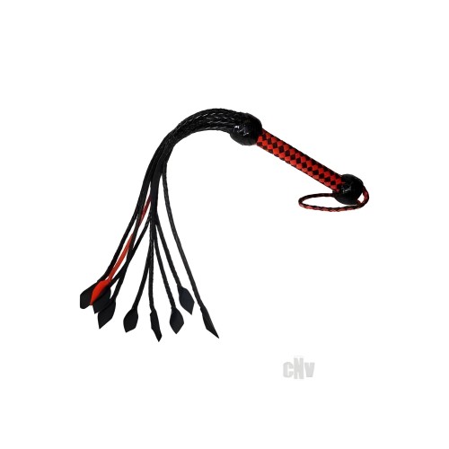 Prowler Red Short Handle Flogger Red/blk