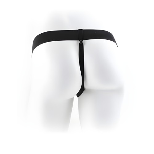 Fetish Fantasy 11 inches Vibrating Hollow Strap-On