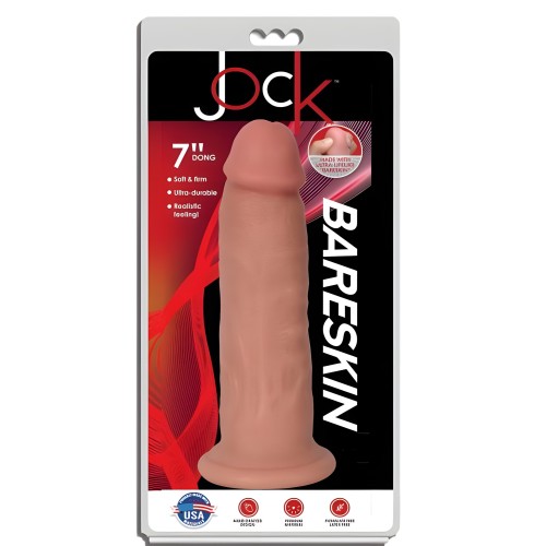 Jock Dark Bareskin Dildo - 7 Inch