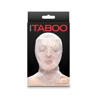 Capucha de Encaje Taboo Hustler Blanca