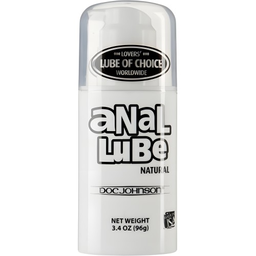 Doc Johnson Anal Lube Natural 3.4oz Airless Pump
