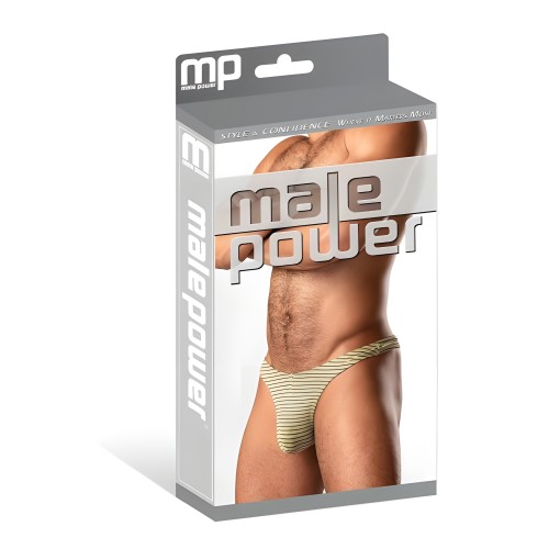 Tanga Male Power Cabana Banana Bong - Amarillo/Gris