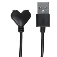 Cable de Carga Magnético USB (Kink By Doc Johnson Power Play) Negro