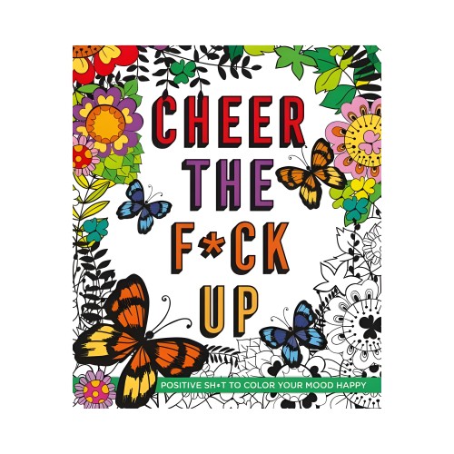Libro Para Colorear Cheer The F*ck Up