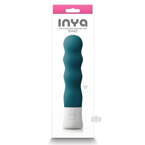 Inya Shake Vibrador con Peso - Verde Oscuro