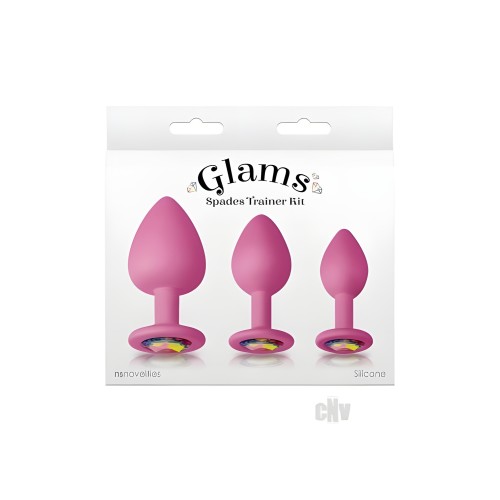 Glams Spades Trainer Kit - Pink