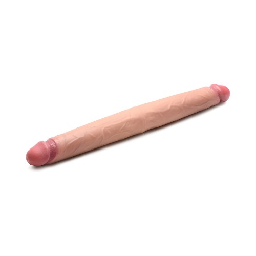 JOCK Real Skin 15.75 in. Double Dildo Medium