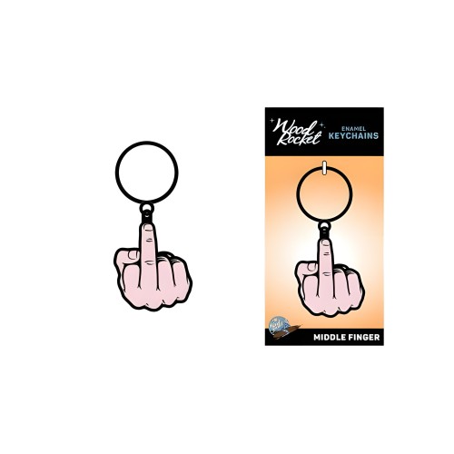 Sex Toy Keychain Middle Finger
