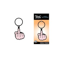 Sex Toy Keychain Middle Finger