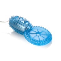 Anillo Vibro Estimulante para Él de Shane's World - Azul