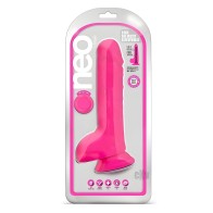 Dildo Dual Density 9` Rosa Neón