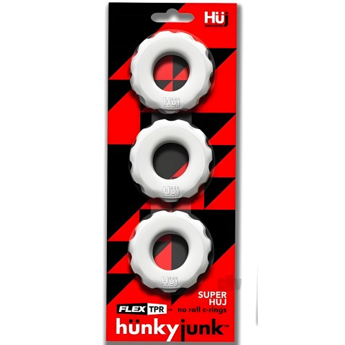 Super Huj 3pk Anillos - Blanco Hielo