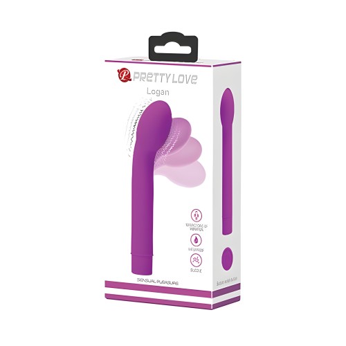 Pretty Love Logan Bendable G-Spot Vibrator - Fuchsia