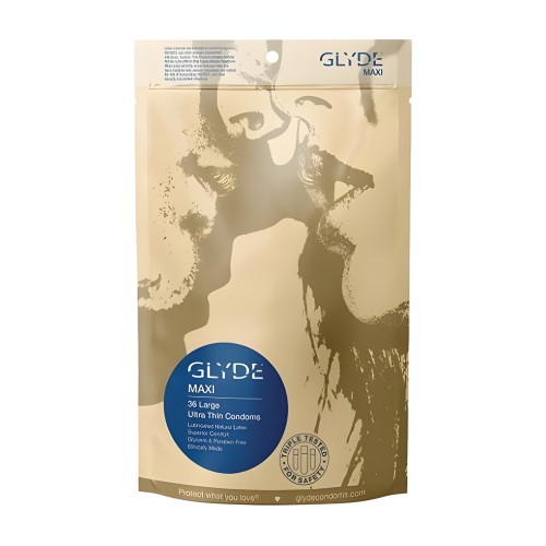 Glyde Maxi Condom - Comfort and Safety