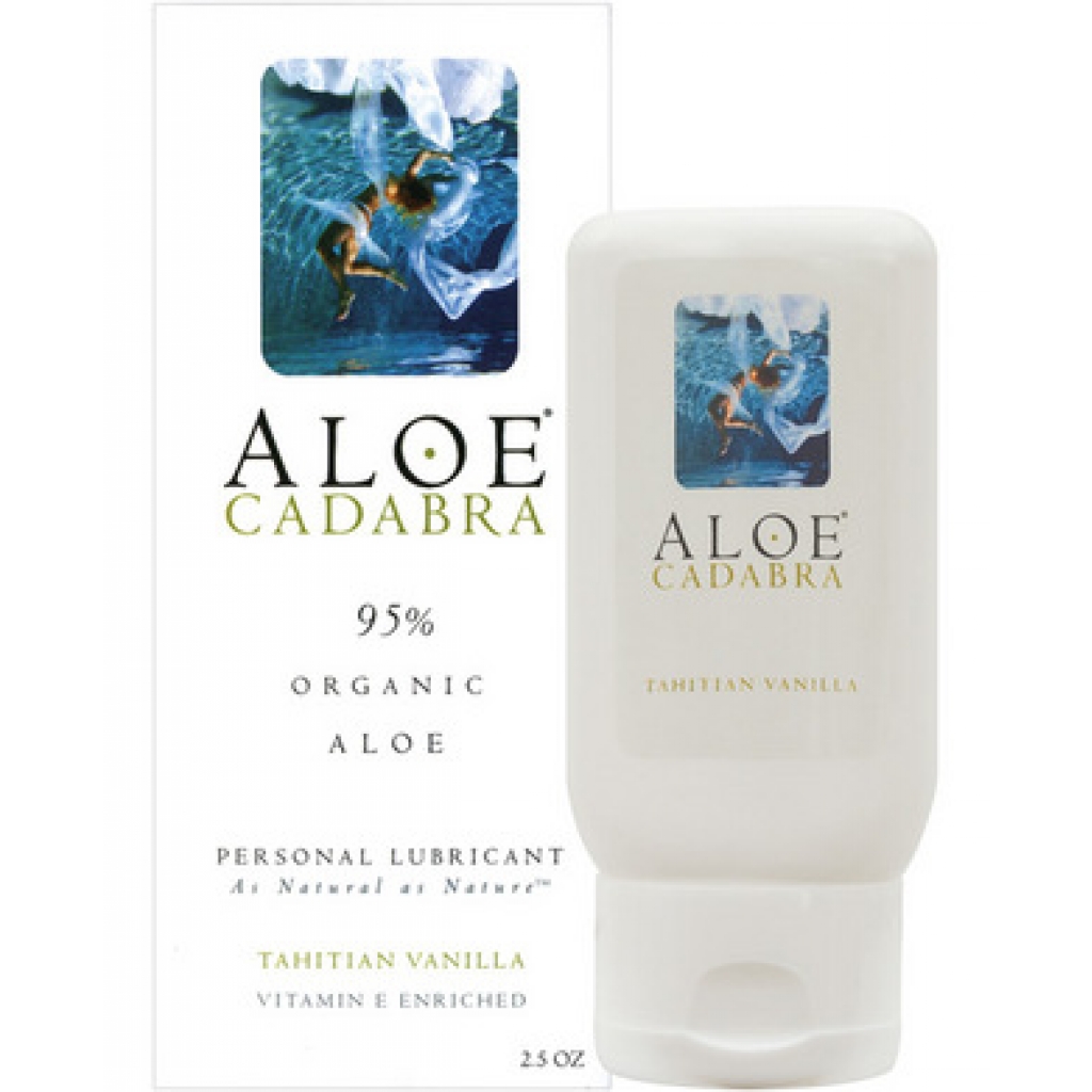 Aloe Cadabra Organic Lube Vanilla 2.5 oz - Forum Novelties