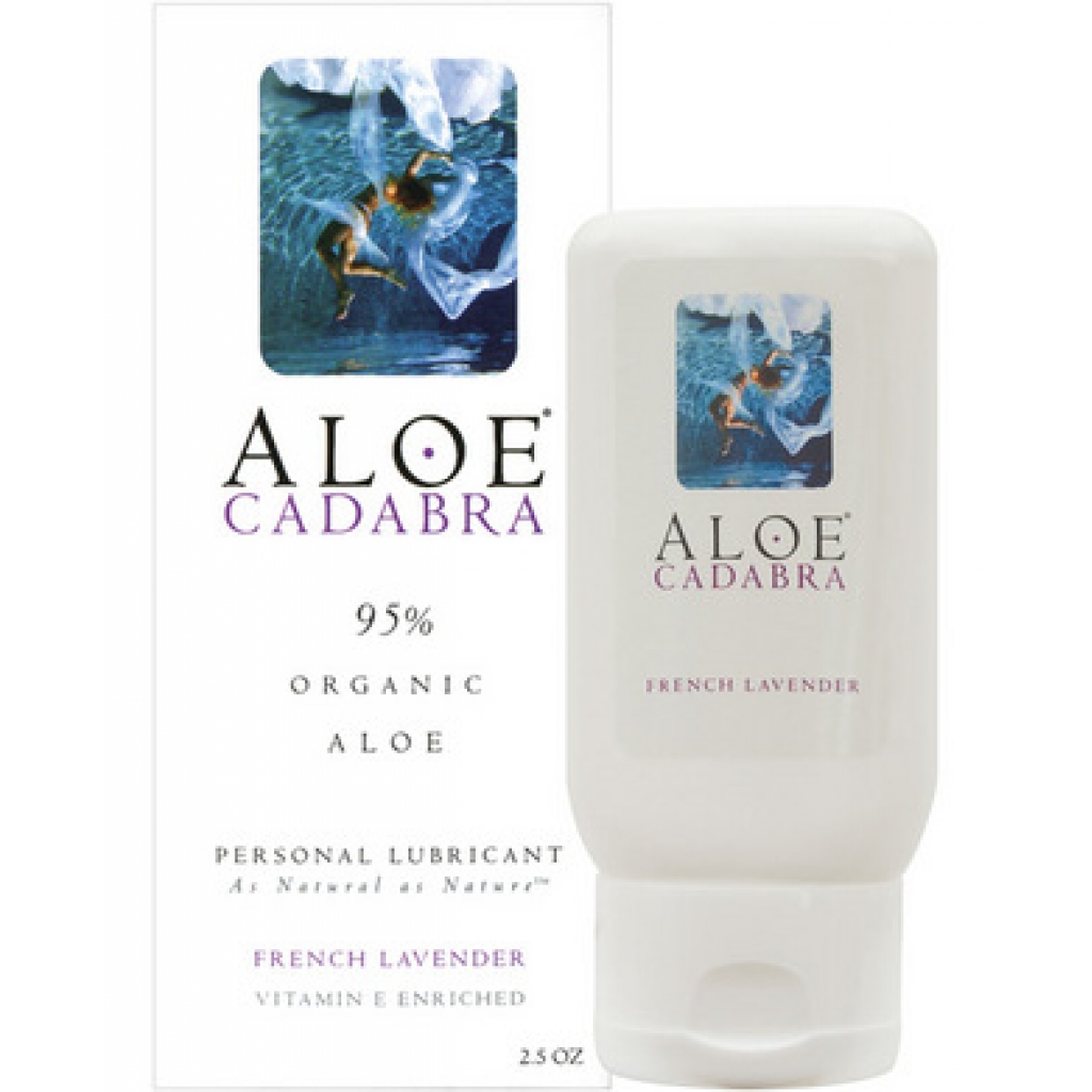 Aloe Cadabra Organic Lube Lavender 2.5 oz - Forum Novelties