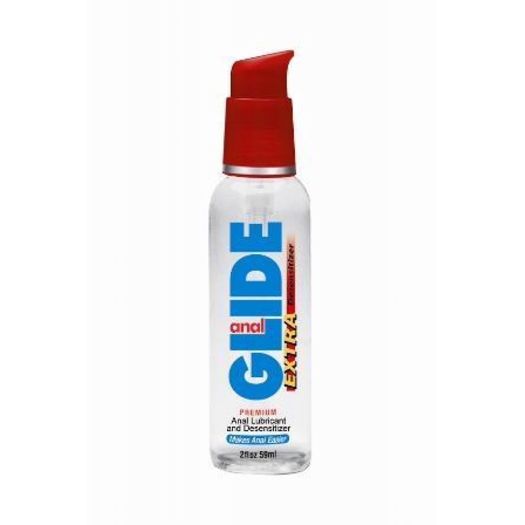 Anal Glide Extra Desensitizer 2 oz Pump - Body Action