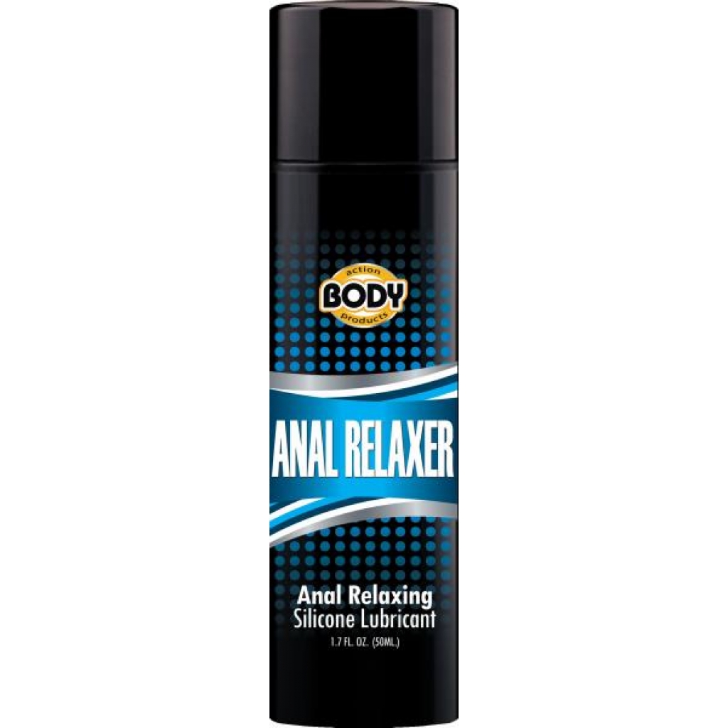 Anal Relaxer Silicone Lube 1.7oz - Body Action